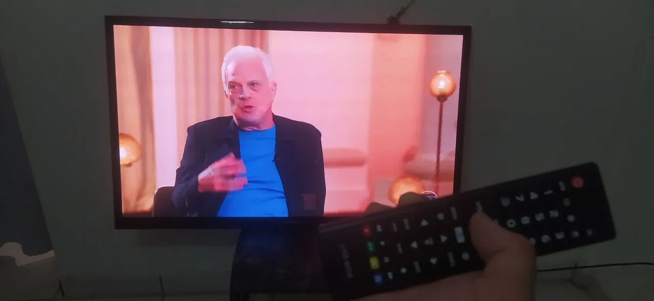 Tv Samsung 55 polegadas digital linda de imagem não e smart