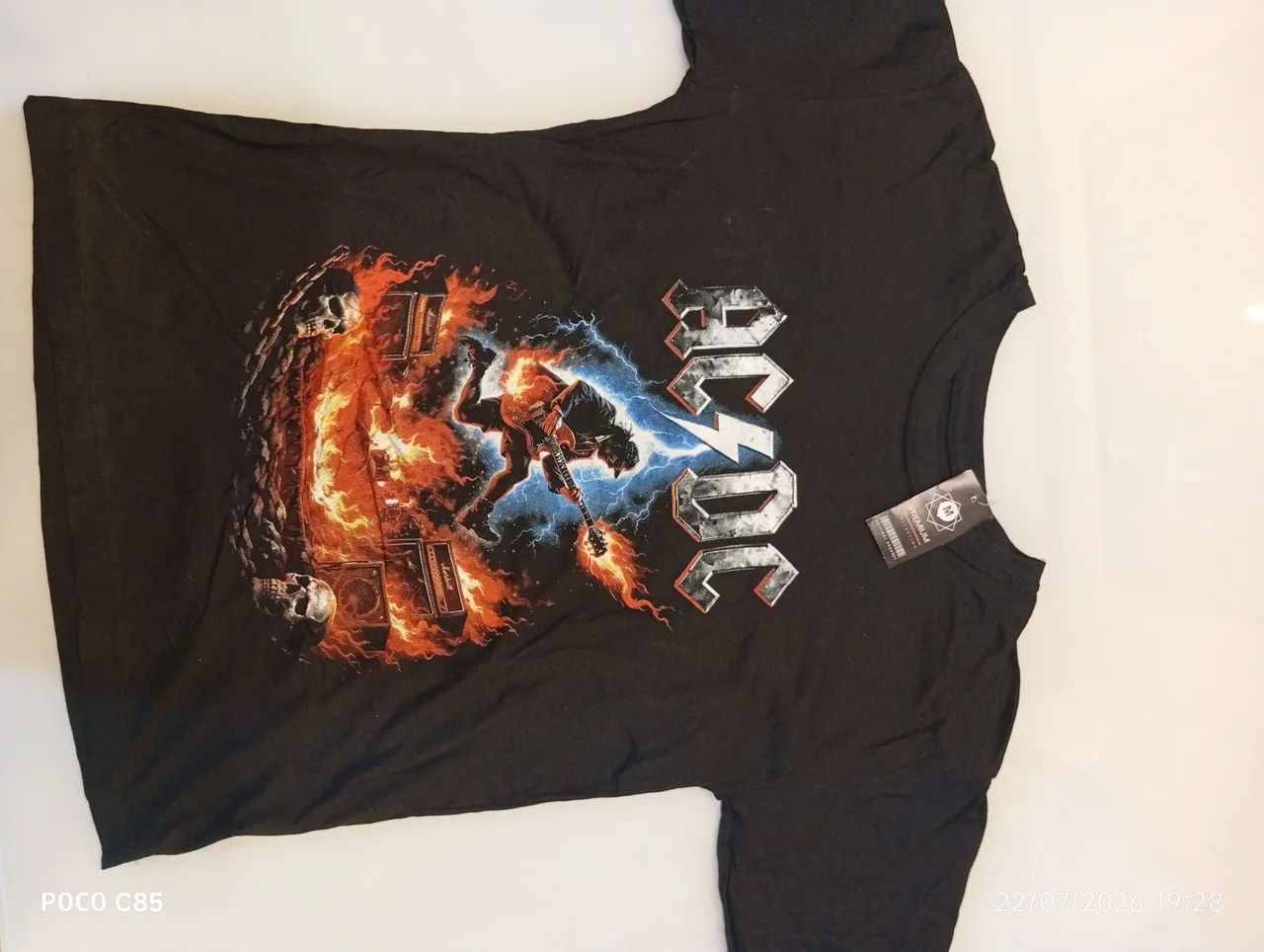 Camisa AC/DC nova!