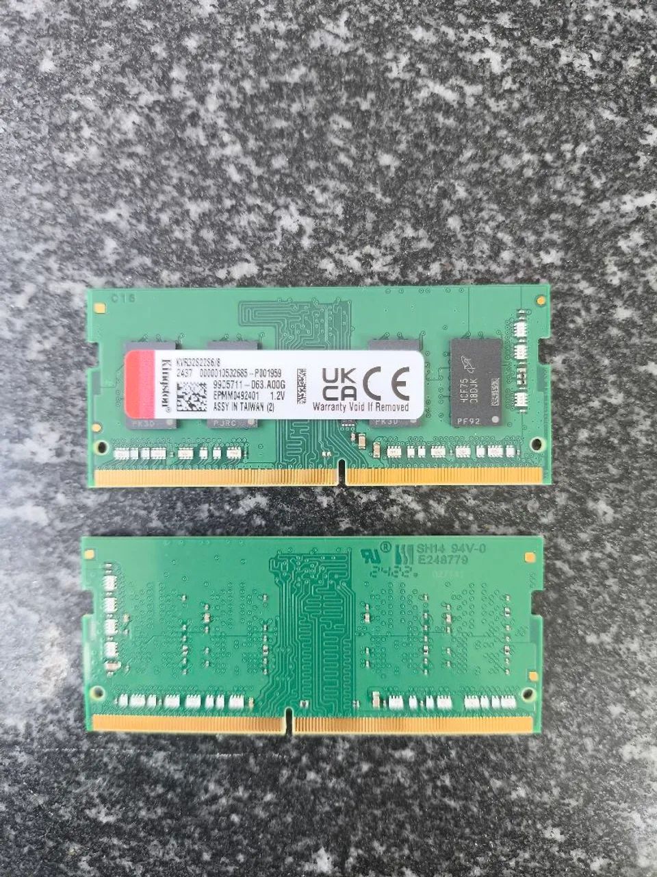 Memória Kingston 16GB  3200Mhz notebook ddr4  - Foto 2