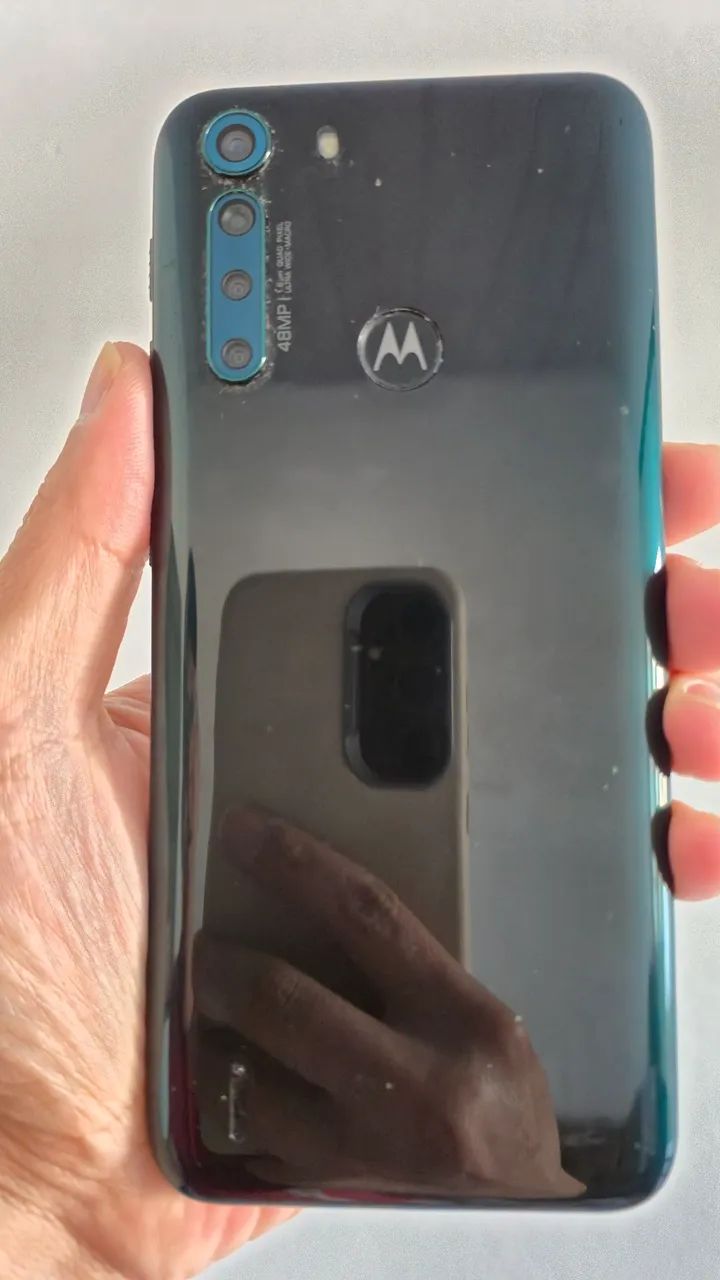 Motorola one fusion plus 128gb com caixa pra vender logo - Foto 5