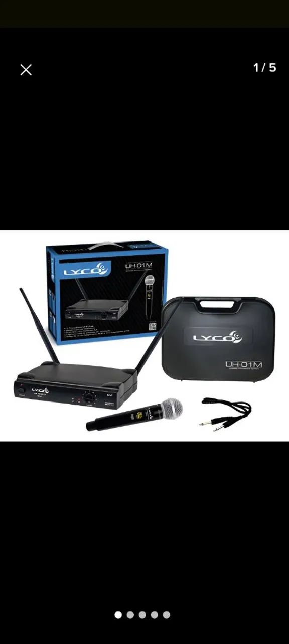 Microfone sem fio LYCO429414399607449600