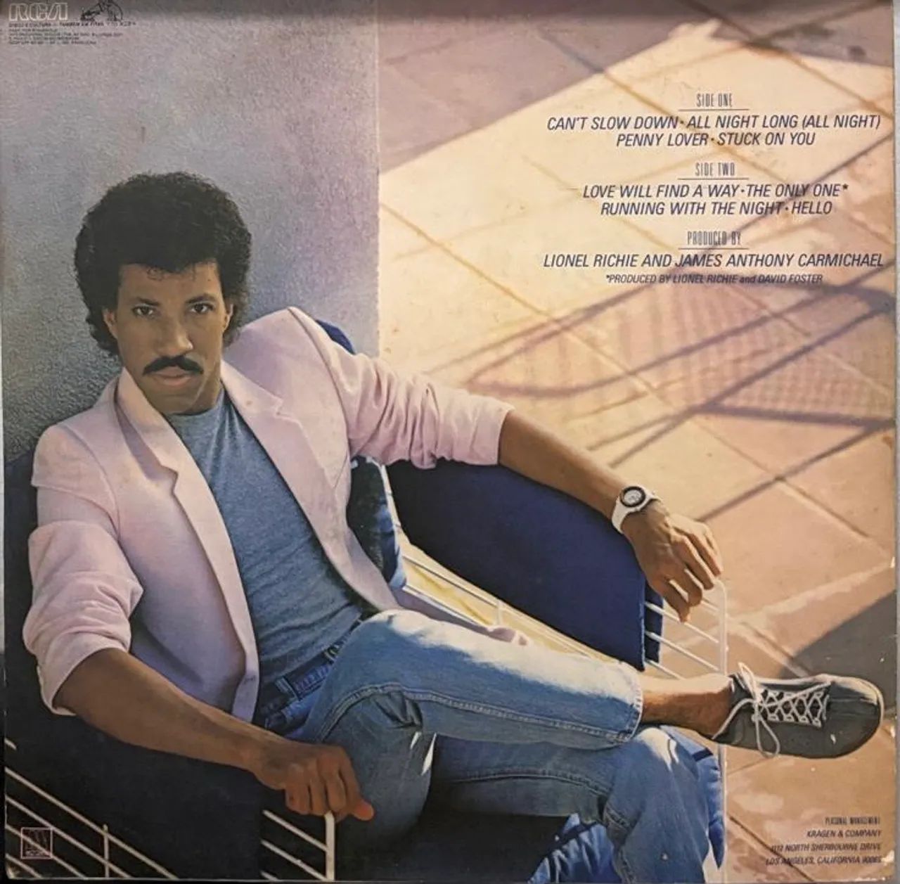 Lionel Richie Cant Slow Down 1983 Lp Vinil - Foto 2