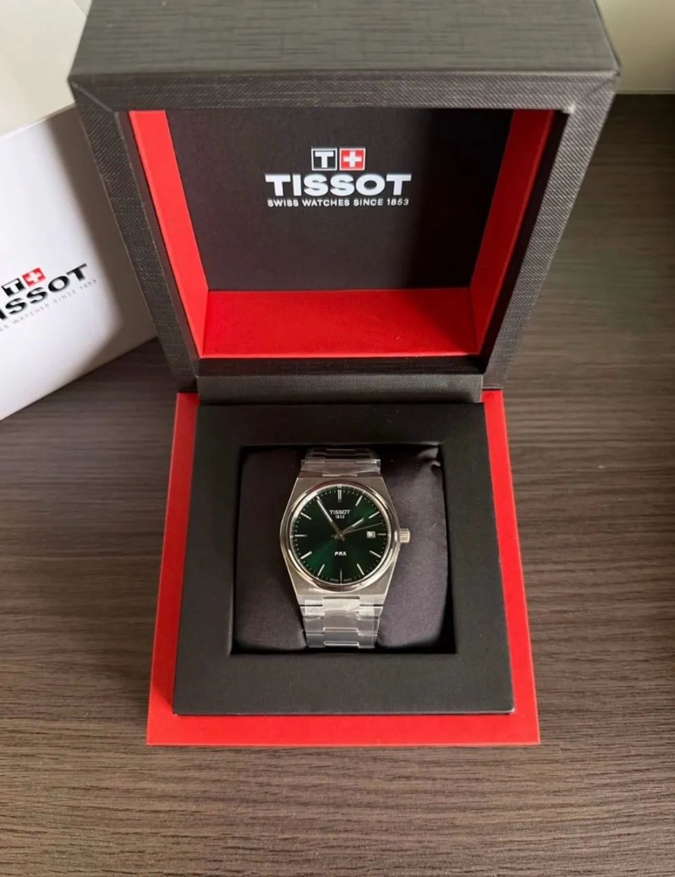 Relógio Tissot PRX Quartz 40mm Verde