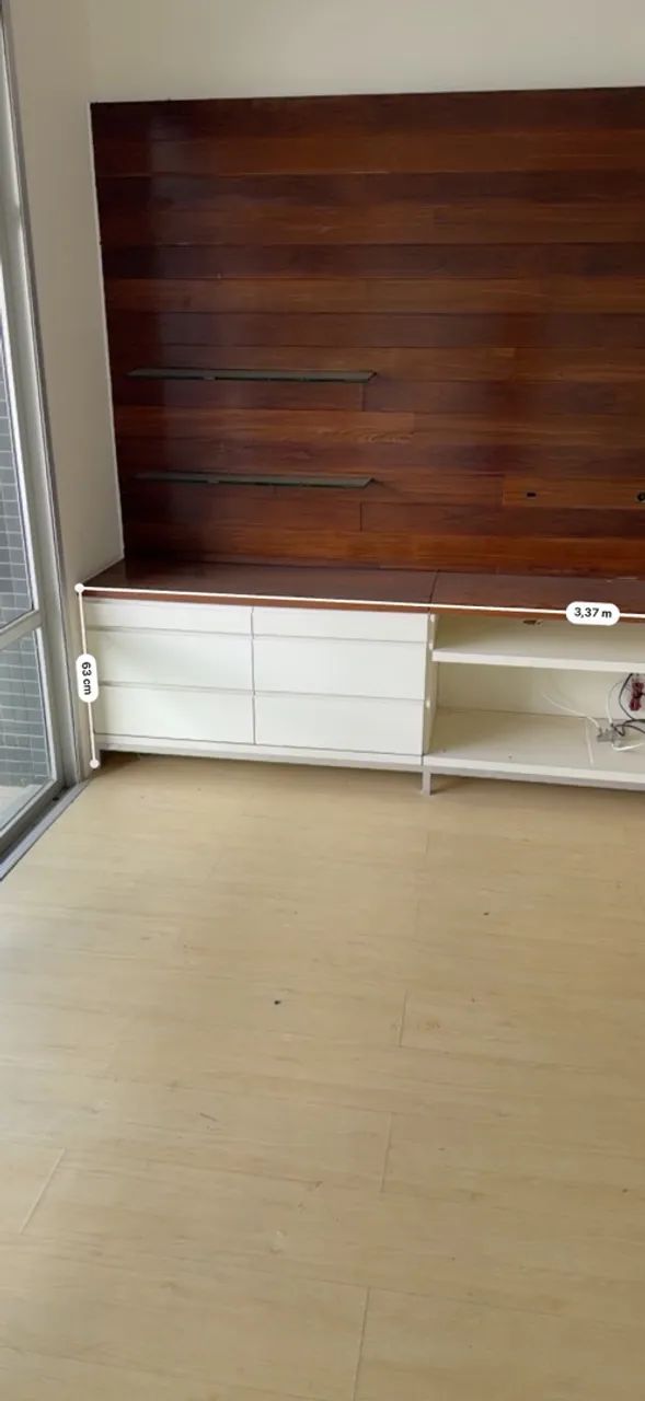 Painel/rack amadeirado  - Foto 3
