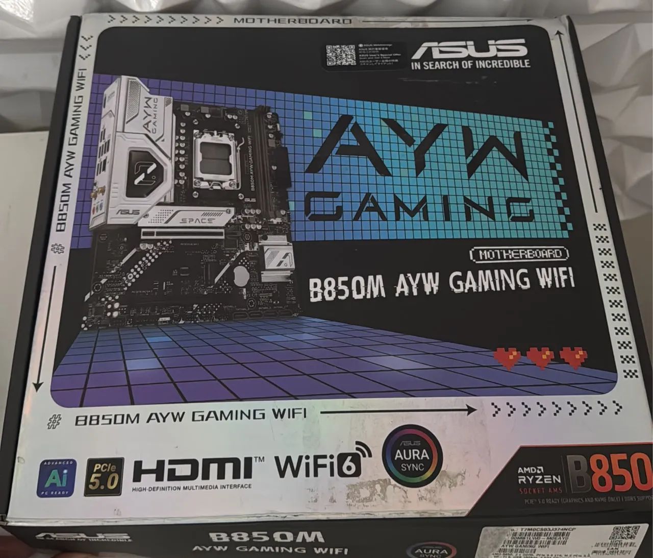 Placa mae B850m Asus aym gaming Wifi - Foto 2