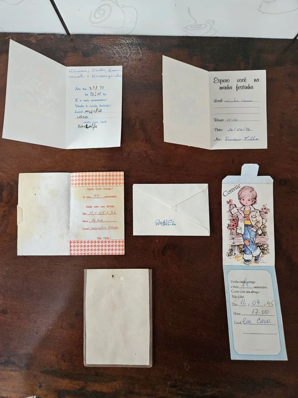 Lote convites anos 90 - Foto 2