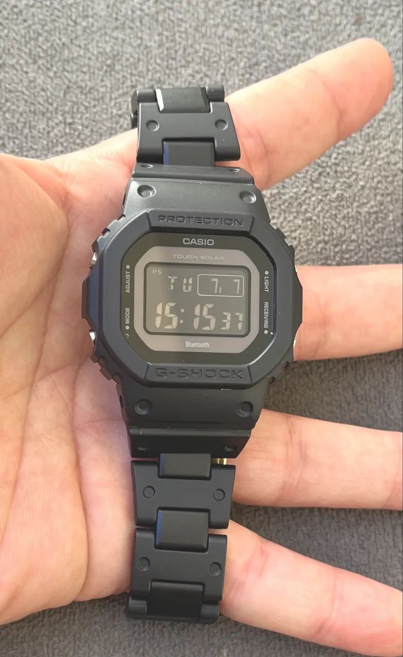 Relógio Casio g shock solar Bluetooth GW-B5600BC -1B
