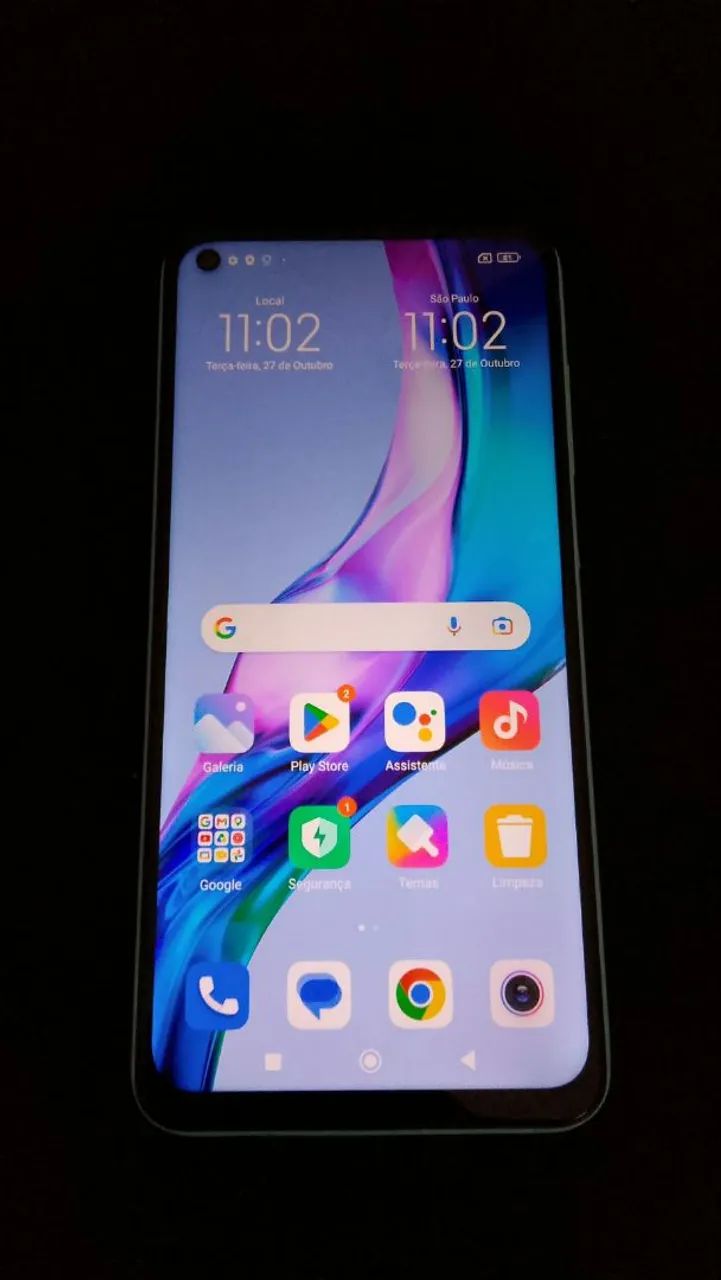Xiaomi Redmi Note 9 na cor Branco Polar