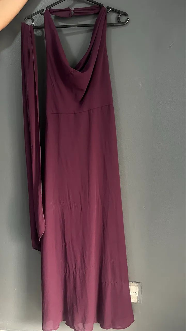 Vestido roxo de festa - Foto 3