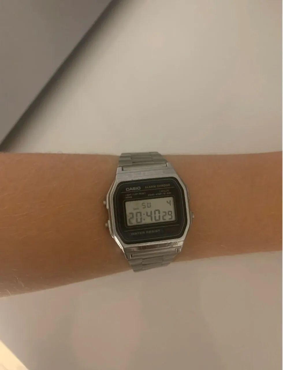 Relógio Cássio prata  - Foto 3