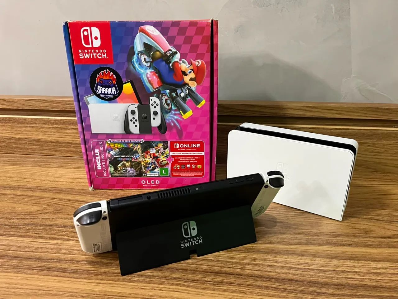 Nintendo Switch Oled desbloqueado com garantia - entrego  - Foto 3