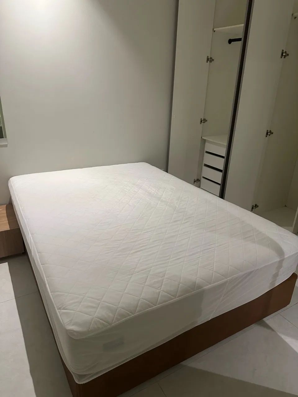 Cama casal: box + colchão  - Foto 4