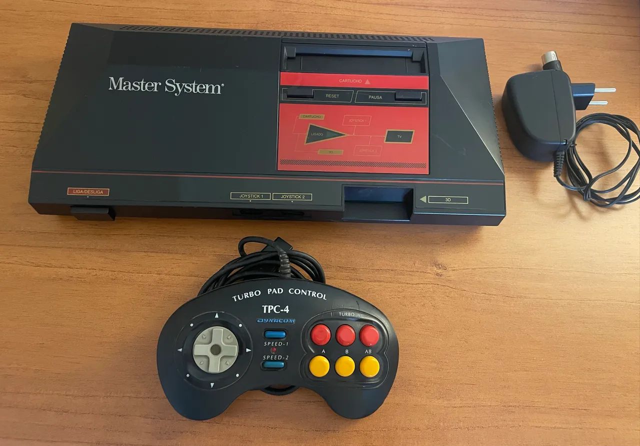 Master system 1 conservado e completo