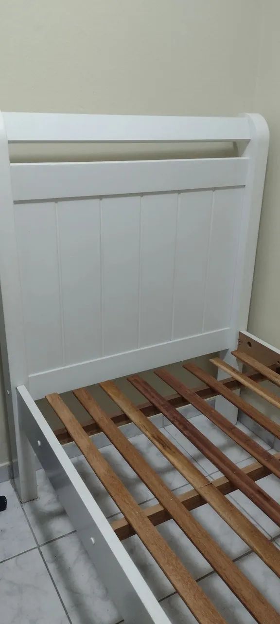 Cama de solteiro medida padrão 