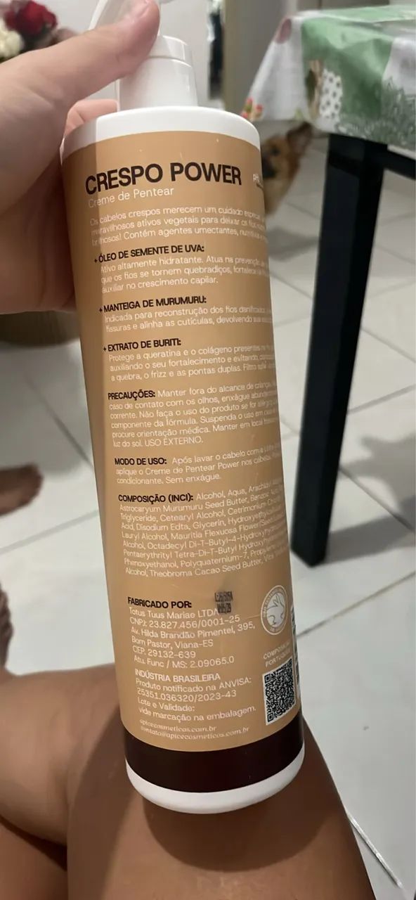 CREME DE PENTEAR 1000ML