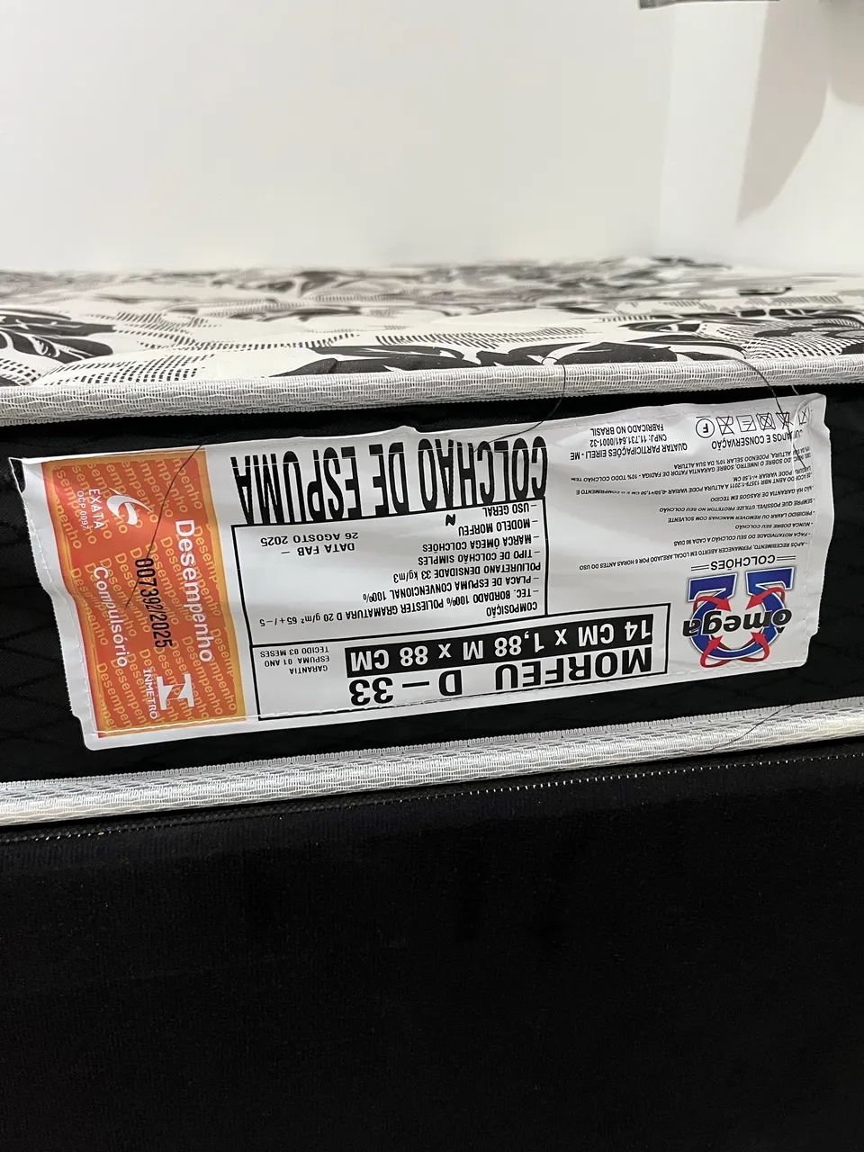 Cama Box Solteiro Completa (Base + Colchão) - Excelente Estado - Foto 3