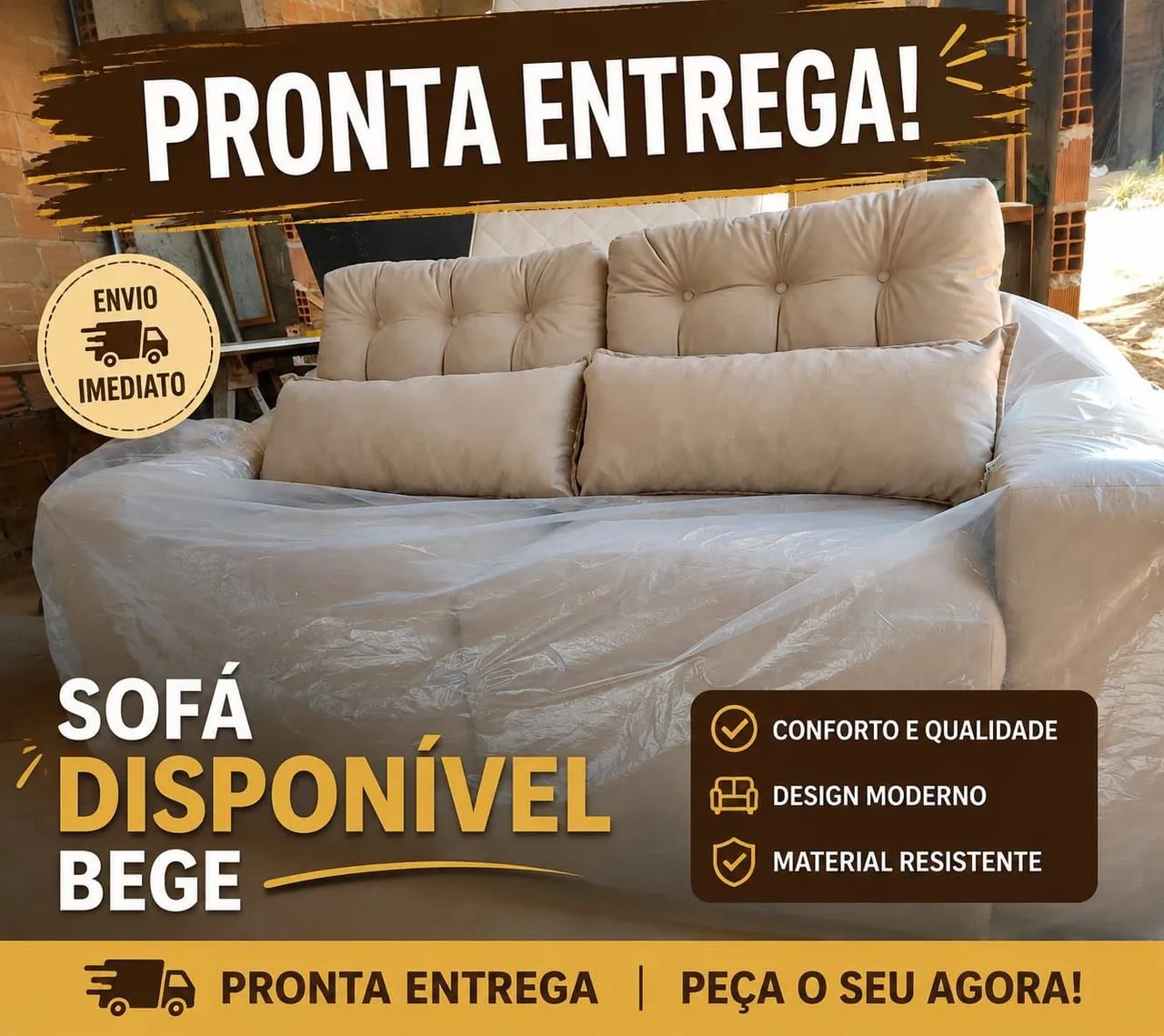 Sofá retratil 