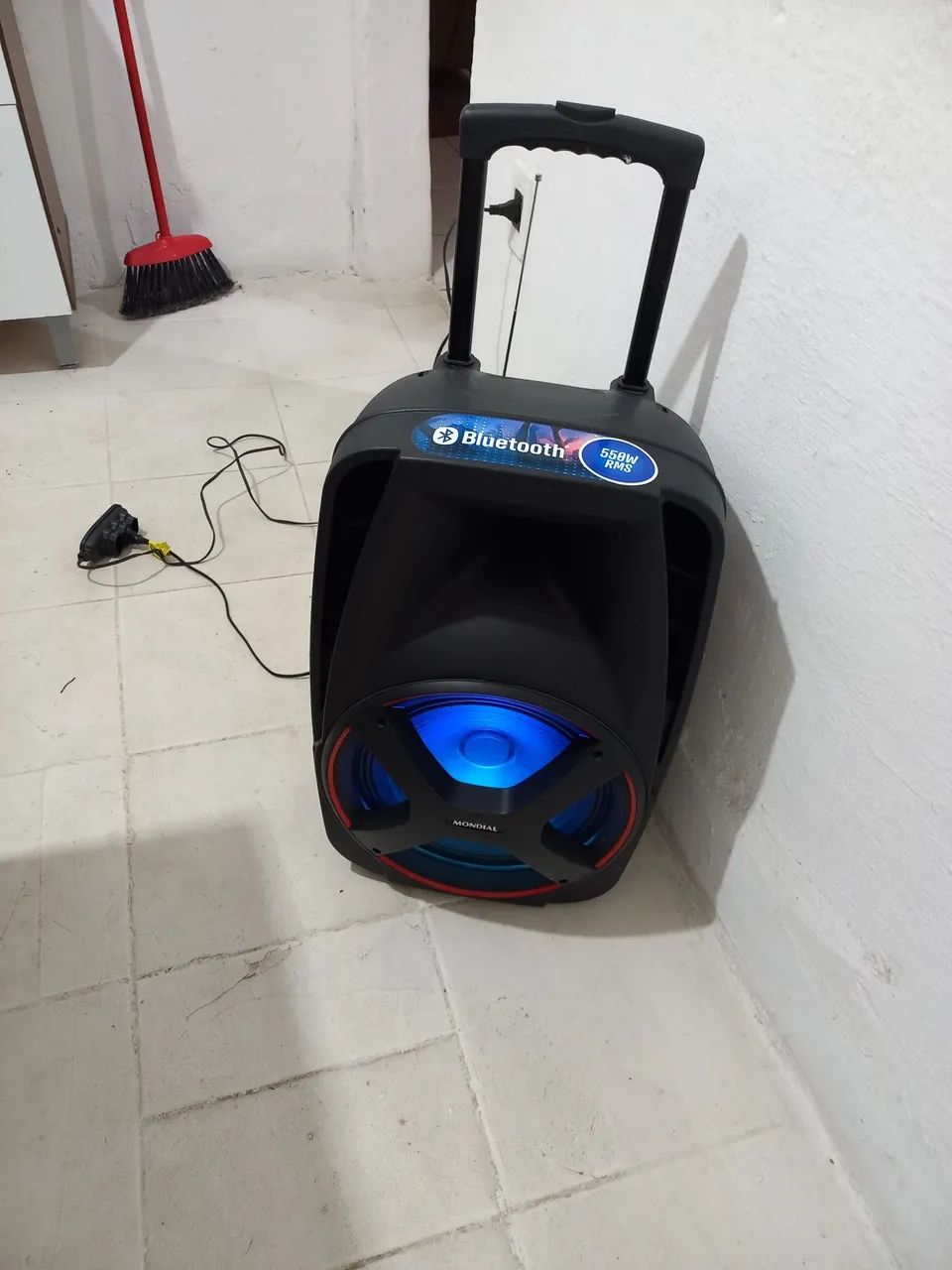 Caixa amplificada Mondial 550w filé  - Foto 4