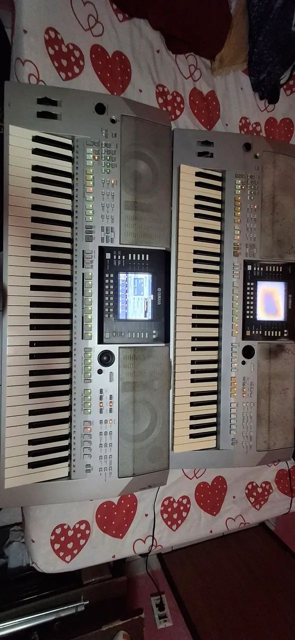 Psr s710 com defeito e S910 funcionando 