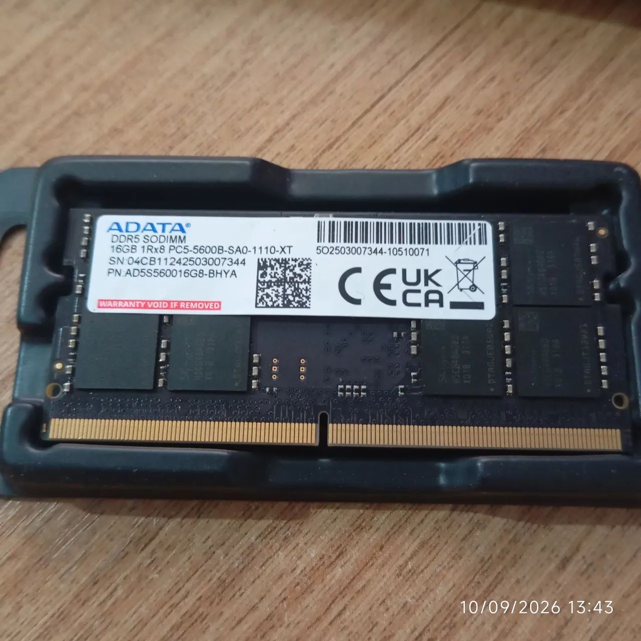 Memória Notebook Alienware/ Avell DDR5 