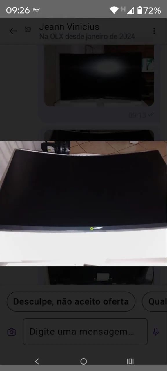 Monitor game Max 32  para conserto ou peças  - Foto 5