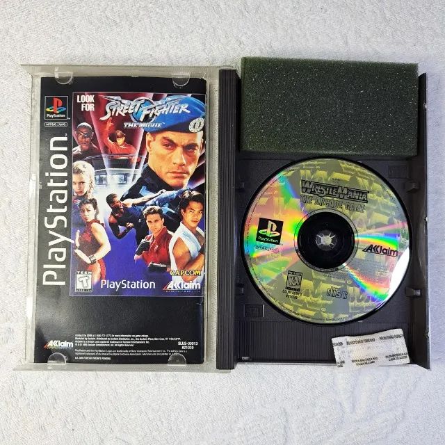 Wrestlemania The Arcade Game Longbox Original Americano Ps1. Playstation 1 - Foto 3