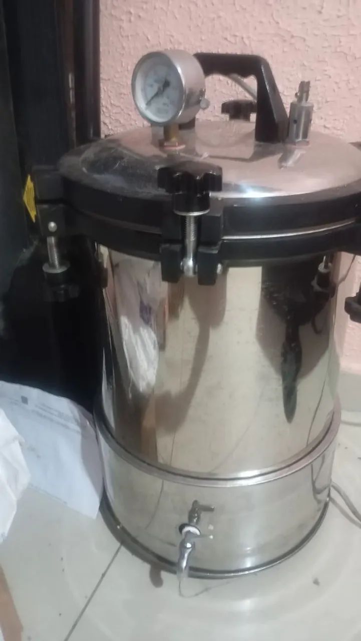 esterilizador de alta pressão 