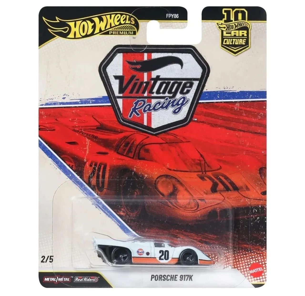 ミニカー HotWheels Vintage Racing Hot wheels premium Porsche 917K vintage racing - Hobbies e