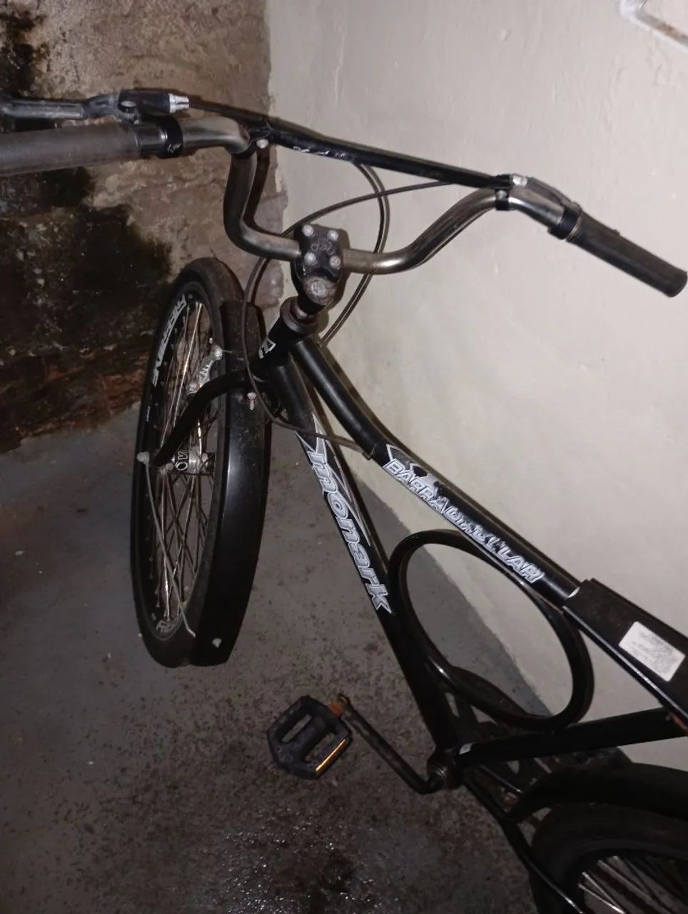 Bicicleta Monark barra circular 