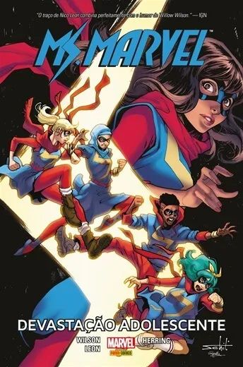 HQs Ms. Marvel Capa Dura - Foto 5