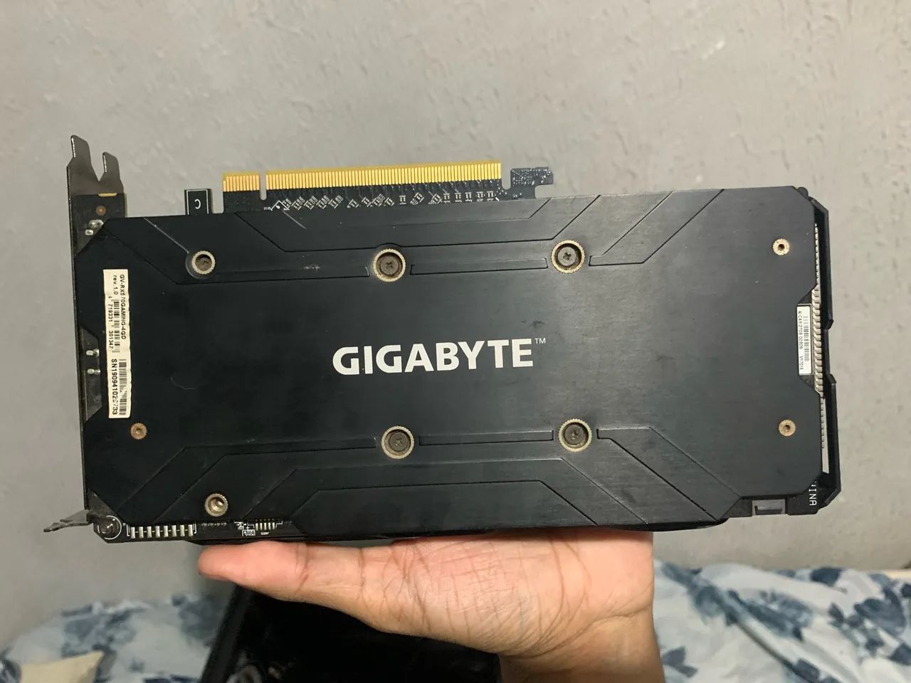 Placa de Vídeo Rx 570 4gb da Gigabyte, funcionando perfeitamente. - Foto 2