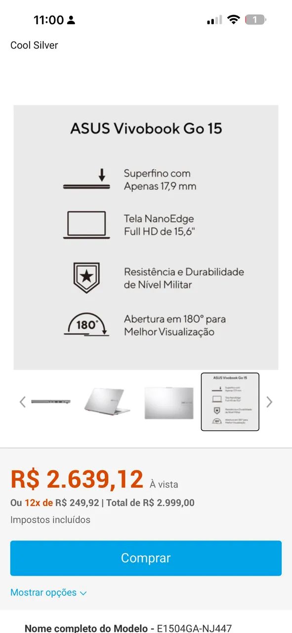 Notebook vivobook - Foto 4