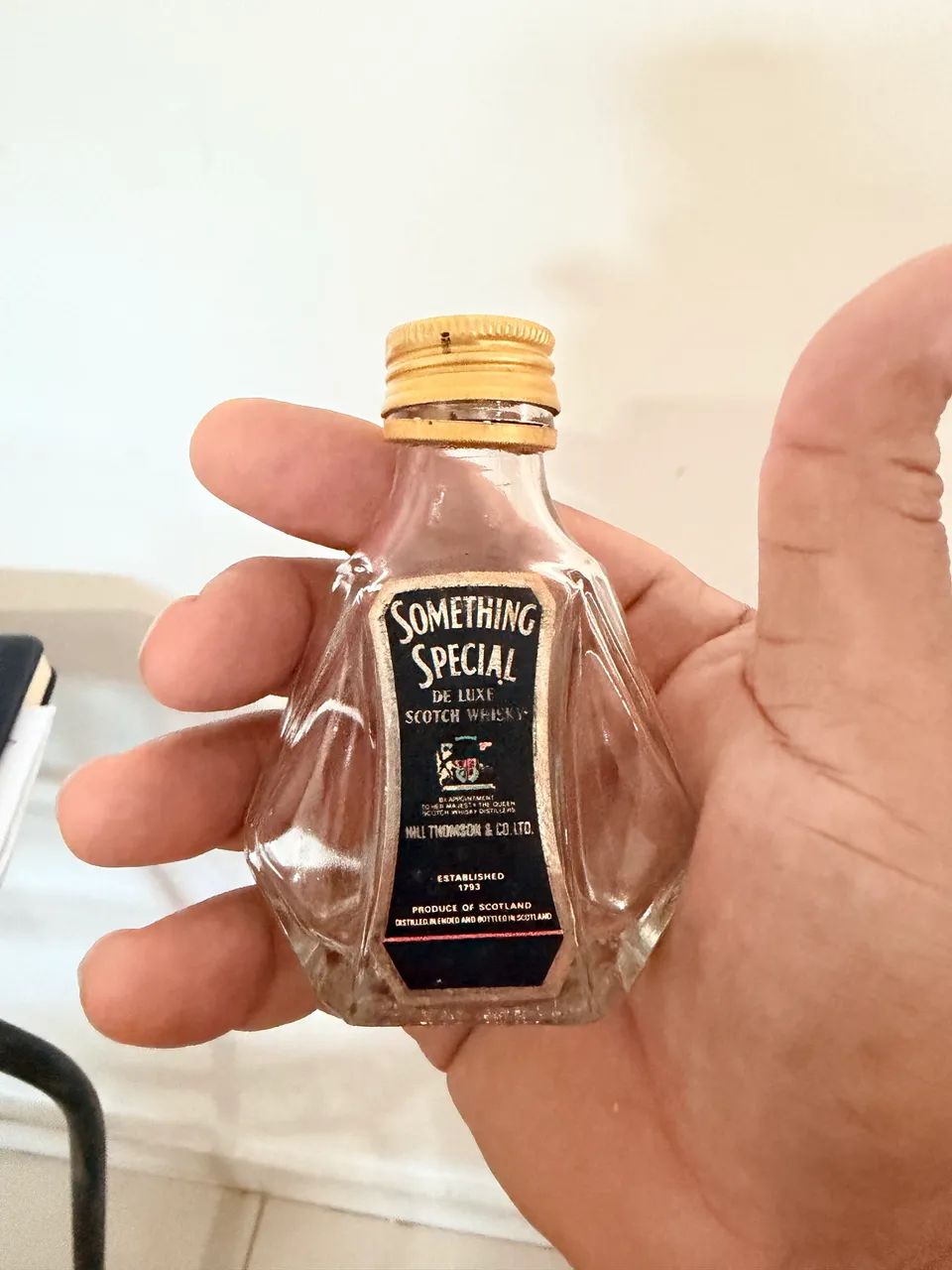 Miniaturas de bebidas antigas 