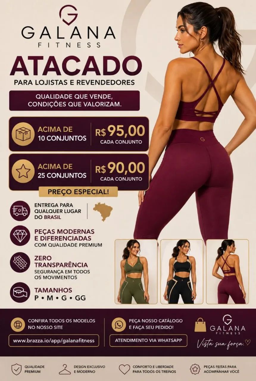 Moda fitness feminino 