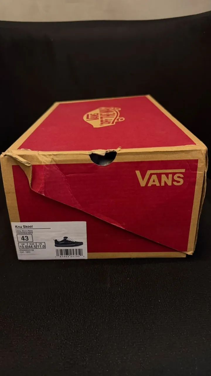 Vans Knu Skool Utility Mono Navy - Foto 5