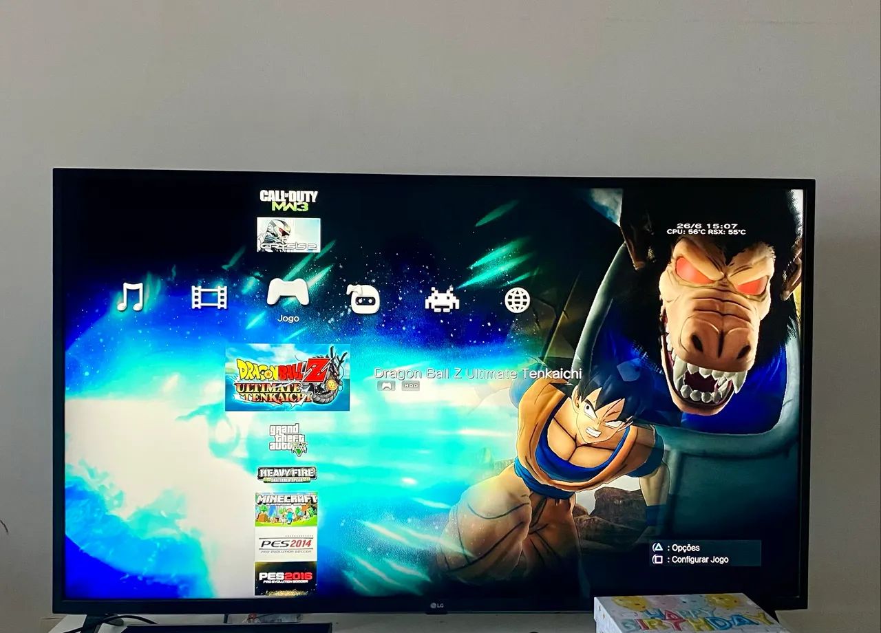 Ps3 com Jogos e Lojas/Entrega Grátis  - Foto 2
