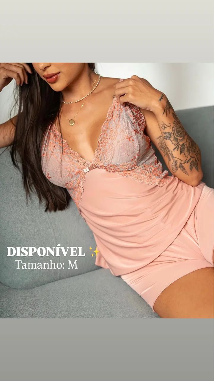 Baby doll e camisola 