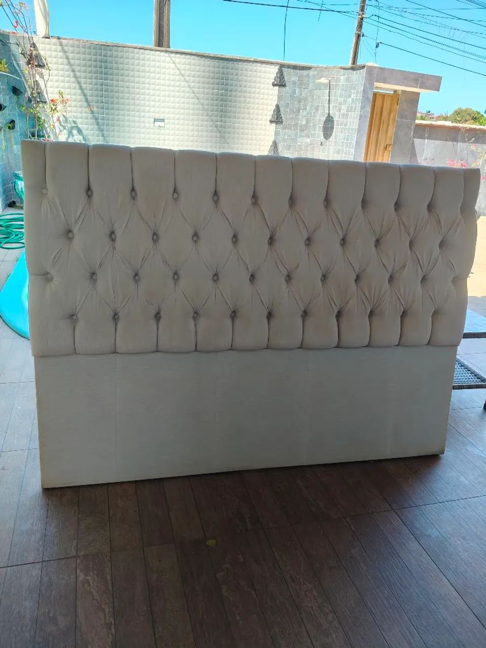 Cabeceira p/cama box Queen  - Foto 3