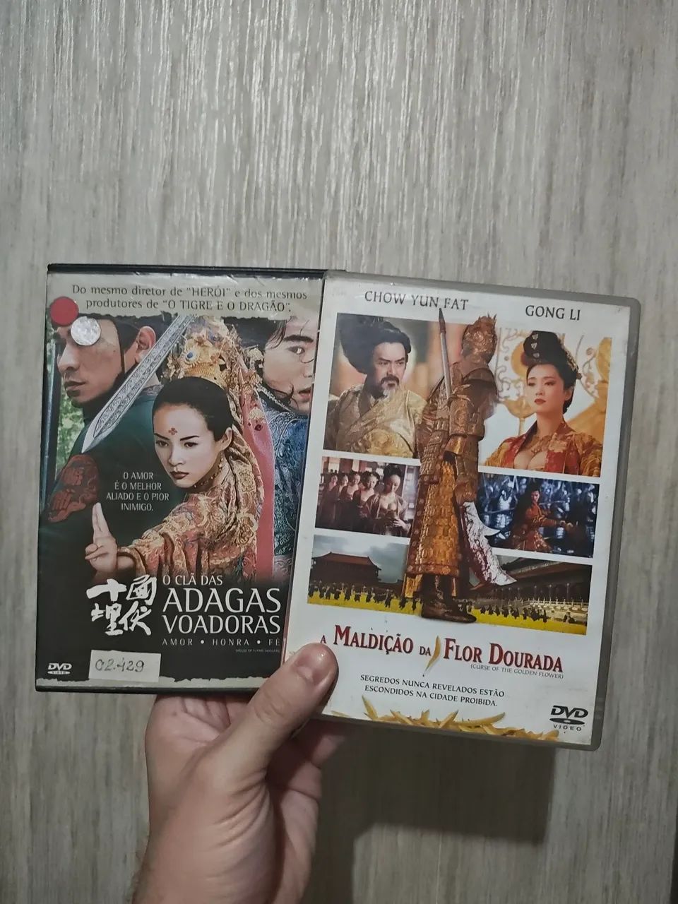 Lote 7x filmes Luta Oriental DVD Original  - Foto 3
