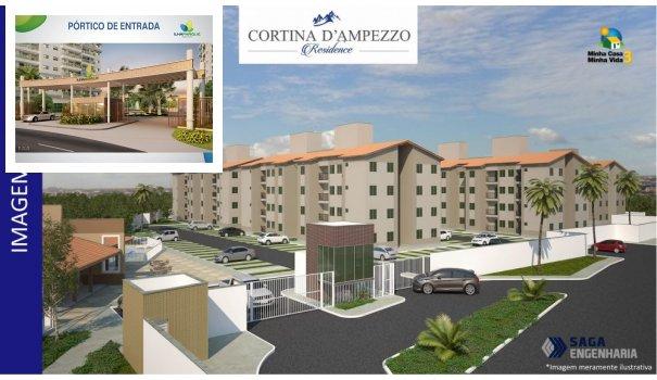 CONDOMÍNIO CORTINA DE D'AMPEZZO - Apartamento em Lançamentos no bairro Estrada d...