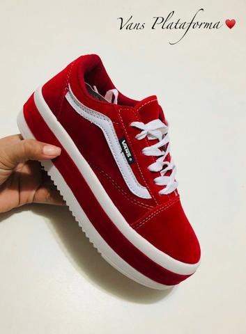 tenis vans de plataforma