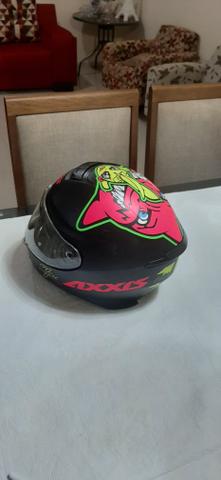 Capacete semi-novo Axxis - Foto 4