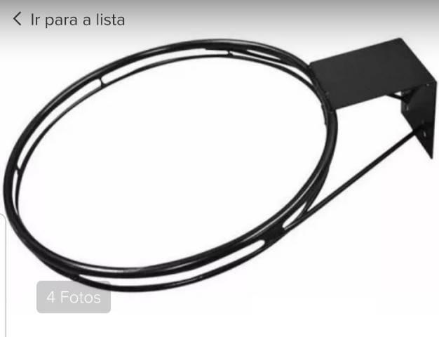 Aro de basquete NOVO profissional adulto reforçado com rede - Foto 4