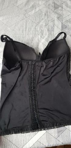 Blusa langerie (P) - Foto 2