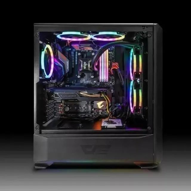 Cooler Fan Aigo Dr12 Pro Rgb D/face 5 Fans +controladora +ir