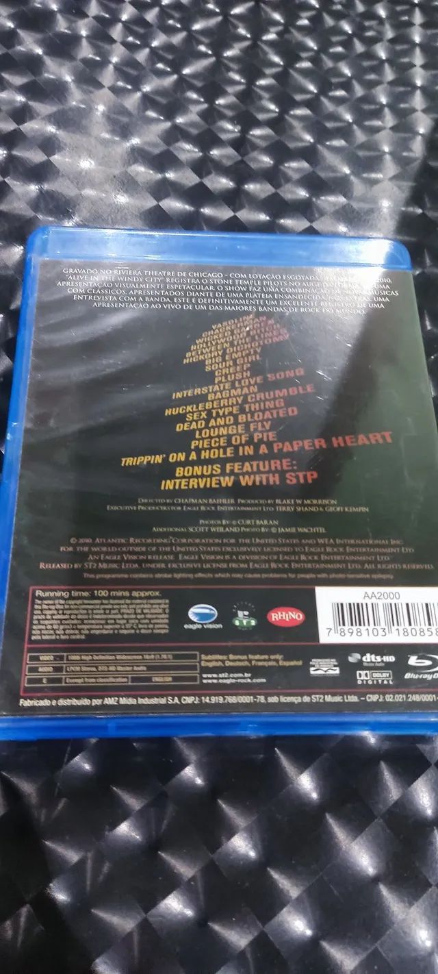 Blu Ray Stone Temple Pilots - original  - Foto 3