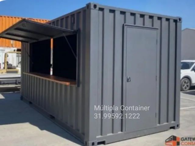 Container Maritimo ou Modular em BH pronta entrega casa loja lanchonete escritorio deposit - Foto 3