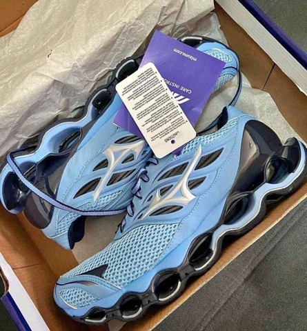 Queridinho do momento mizuno pro 11 s azul bebê 
