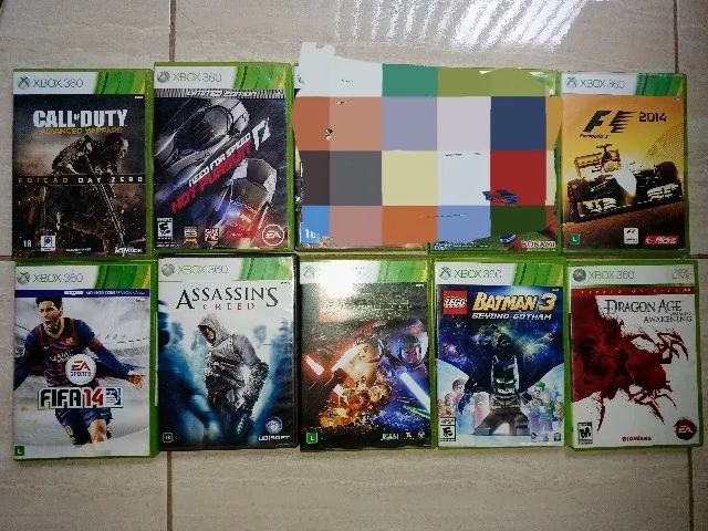 JOGOS ORIGINAIS XBOX 360 EM MÍDIA FÍSICA