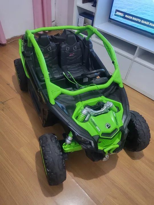 Carrinho Elétrico usado 1 vez - Foto 2